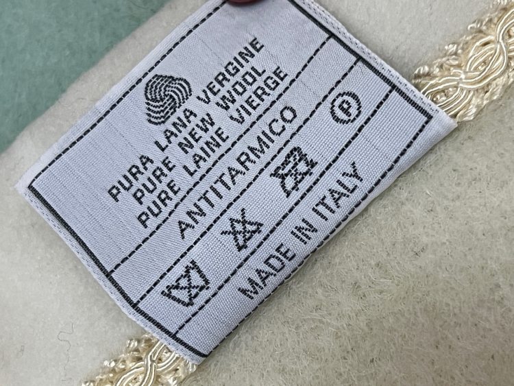 Элитное одеяло покрывало PURE LANA VIRGINE 2хспальное