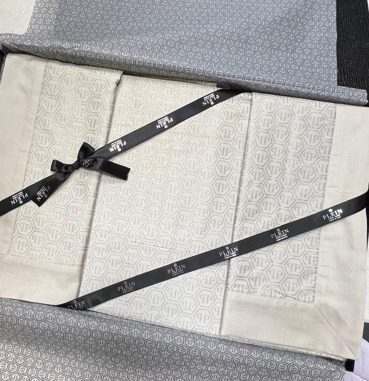 Постельное белье Philipp Plein HEXAGON sand