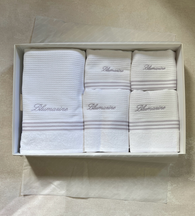 Комплект полотенец Blumarine TENNIS CLUB 5 шт. GLICINE