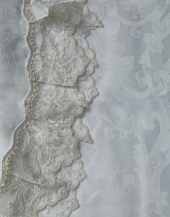 Скатерть круглая Palombella VALERIA GIOIELLO D.220x12