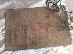 Коврик LOGO SANDERSON 60x90 MARRONE