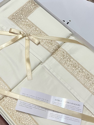 Постельное белье Emozioni TWINS семейный avorio/avorio