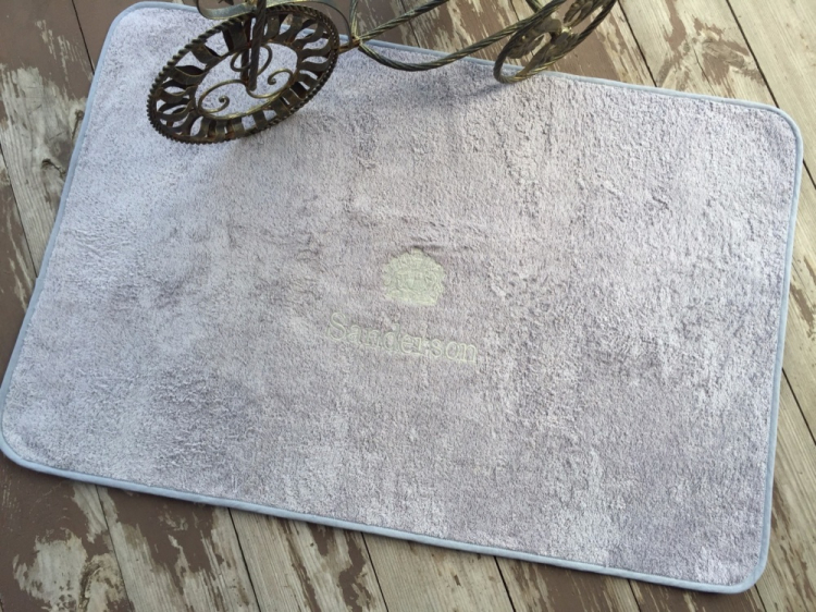 Коврик LOGO SANDERSON 60x90 GRIGIO