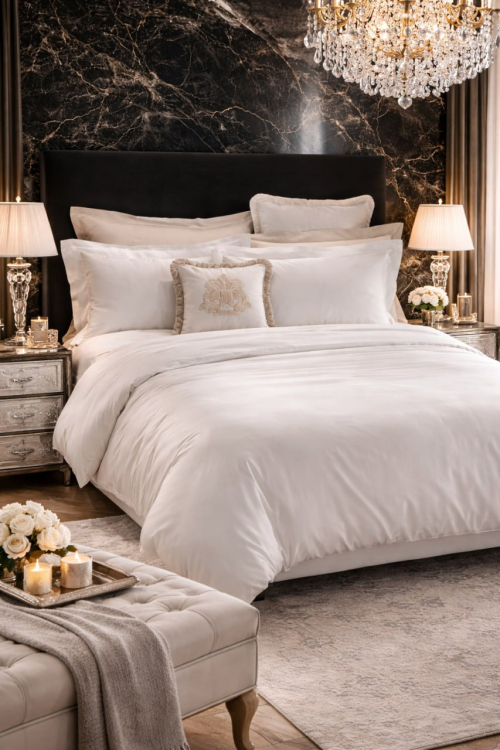 Постельное белье Philipp Plein BASIC HEXAGON bianco