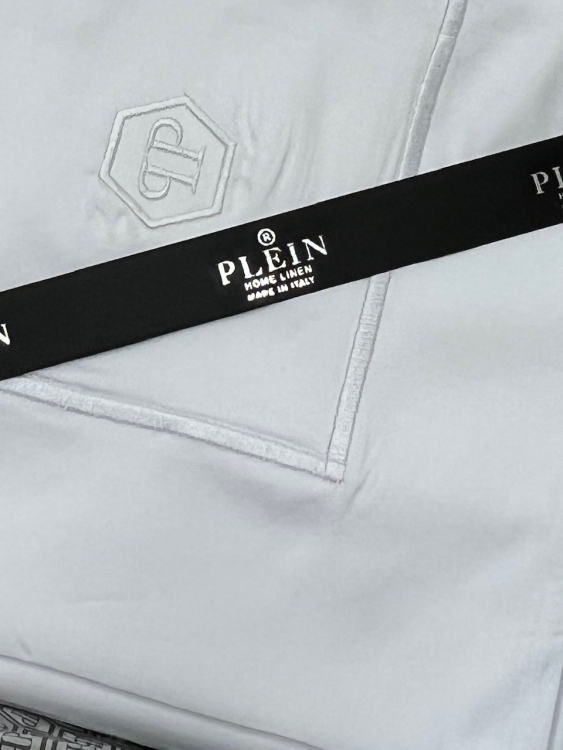 Постельное белье Philipp Plein BASIC HEXAGON bianco