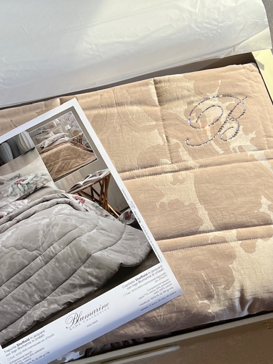 Покрывало Blumarine SHEFFILD 270х270 cera