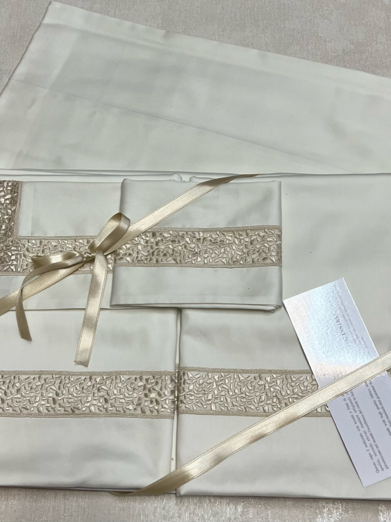 Постельное белье Emozioni DOUBLE 220x200 avorio/avorio Постельное белье Emozioni DOUBLE 220x200 avorio/avorio