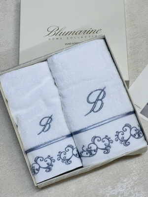 Комплект полотенец Blumarine EMANUELA - 2 шт. SILVER