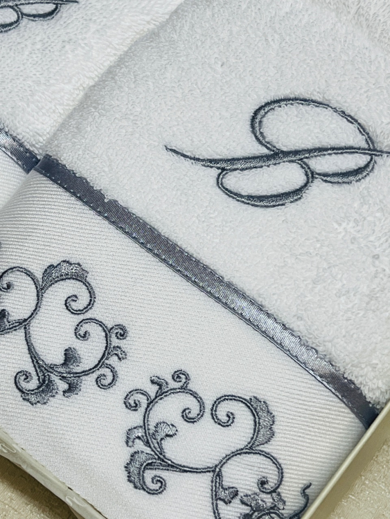 Комплект полотенец Blumarine EMANUELA - 2 шт. SILVER