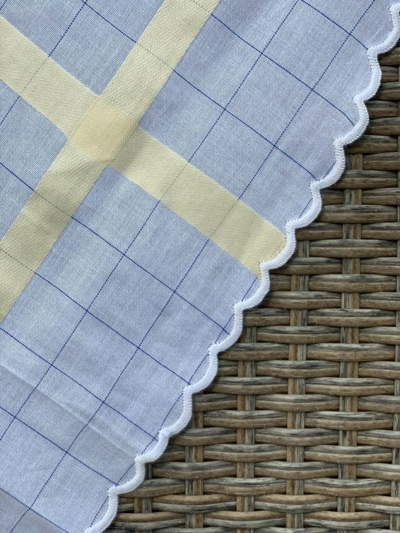 Скатерть овальная с салфетками Palombella RIO 180x270x12 OVALE (Gold)