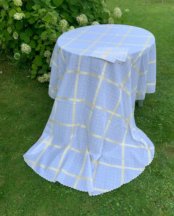 Скатерть овальная с салфетками Palombella RIO 180x270x12 OVALE (Gold)