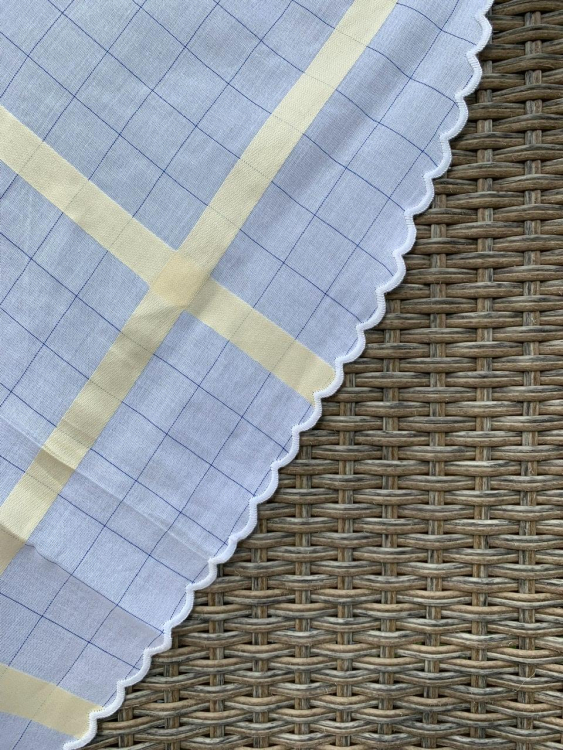 Скатерть овальная с салфетками Palombella RIO 180x270x12 OVALE (Gold)