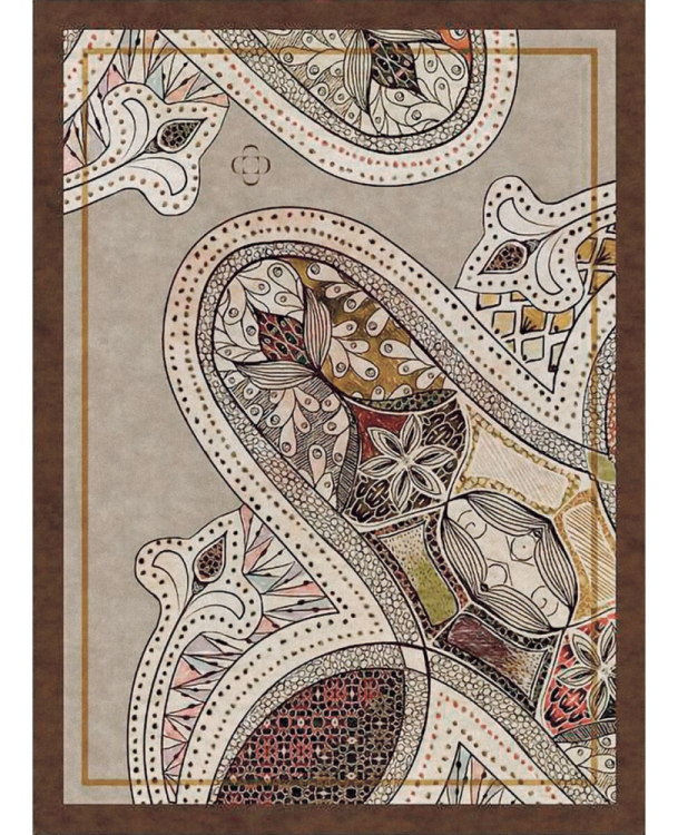 Плед Dondi GRANADA 140х180 BEIGE 100% сатин