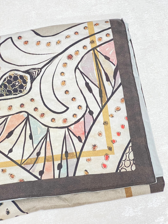 Плед Dondi GRANADA 140х180 BEIGE 100% сатин