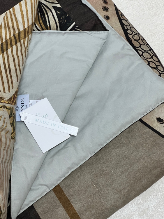 Плед Dondi GRANADA 140х180 BEIGE 100% сатин