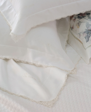 Постельное белье Blumarine DETTAGLI 220x200 perla