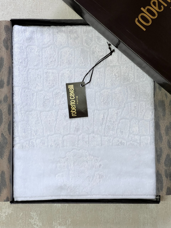 Комплект полотенец Roberto Cavalli COCCO - 2 шт. Bianco