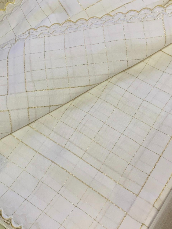 Скатерть с салфетками Palombella RIO LUREX GOLD 180x270x12