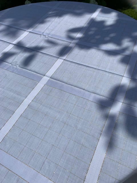 Скатерть с салфетками Palombella RIO LUREX GOLD 180x270x12