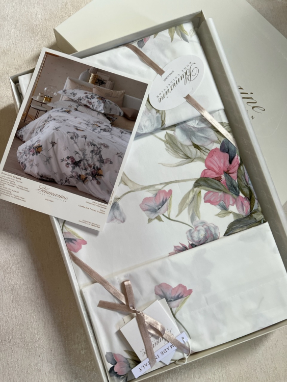 Постельное белье Blumarine LIALA 240x220 cipria Постельное белье Blumarine LIALA 240x220 cipria