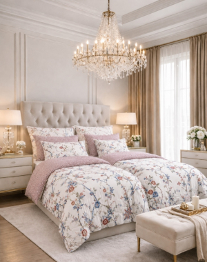 Постельное белье Mirabello LIFE семейный 2х155х200