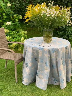 Круглая скатерть с салфетками, Mila Schon 9812 O220х12