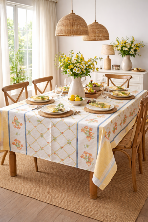 Скатерть с салфетками Vallesusa 150x180 +6 cалфеток