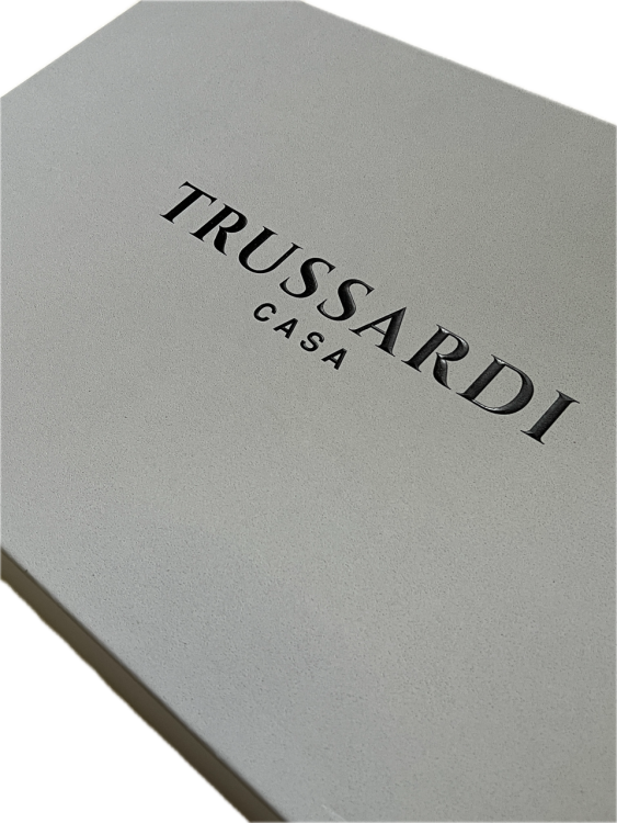 220x200 Постельное белье Trussardi CONTEMPORARY LOGO grey